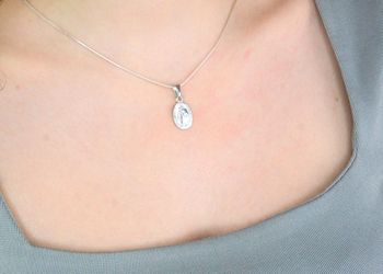 Srebrny łańcuszek splot linka ozdobna lineczka 1 mm DIA-LAN-5863-925 1mm (3).JPG
